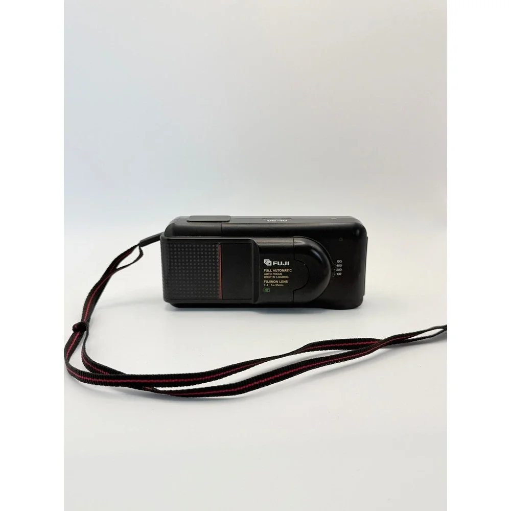 [Untested] Fuji DL-50 Date Film Point & Shoot Camera Fujifilm 35mm Lens Vintage